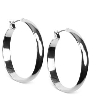 Anne Klein Click-it Hoop Earrings