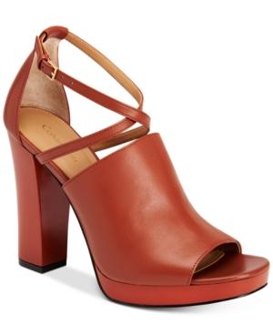 Calvin Klein Women's Baida Strappy Platform Sandals Women's Shoes