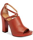 Calvin Klein Women's Baida Strappy Platform Sandals Women's Shoes