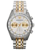 Emporio Armani Watch, Men's Chronograph Two-tone Stainless Steel Bracelet 43mm Ar6116