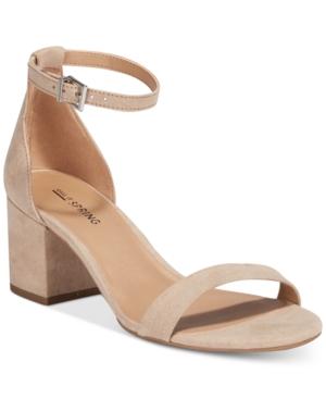 Call It Spring Stangarone Two-piece Block-heel Sandals Women's Shoes