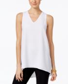 Alfani Prima Sleeveless High-low Blouse, Only At Macy's