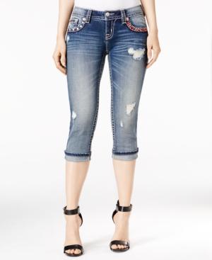 Miss Me Americana Capri Skinny Jeans