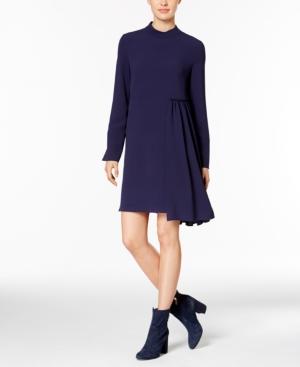 Rachel Rachel Roy Mock Neck Asymmetrical Dress