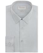 Calvin Klein Platinum Slim-fit Solid Dress Shirt