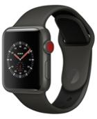 Apple Watch Edition (gps + Cellular), 38mm Gray Ceramic Case With Gray/black Sport Band