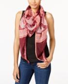 Inc International Concepts Folk-print Triangle Scarf, Created For Macy's