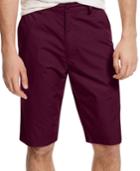 American Rag Solid Slim-fit Poplin Shorts