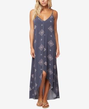O'neill Juniors' Joslyn Printed High-low Maxi Dress