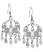 Giani Bernini Ornate Chandelier Earrings In Sterling Silver, Only At Macy's