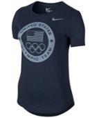 Nike Womens Team Usa Dri-fit Graphic T-shirt
