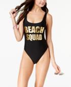 California Waves Beach Squad Graphic One-piece Swimsuit Women's Swimsuit