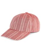 Inc International Concepts Striped Cotton Baseball Cap, Only At Macy's