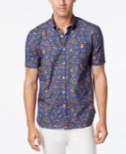 Barbour Men's Dragonfly Paisley Short-sleeve Shirt