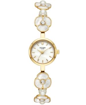 Kate Spade New York Women's Metro Gold-tone Stainless Steel & Mother-of-pearl Bracelet Watch 21mm