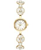 Kate Spade New York Women's Metro Gold-tone Stainless Steel & Mother-of-pearl Bracelet Watch 21mm