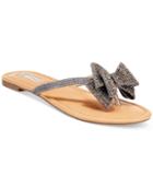 Inc International Concepts Women's Mabae Bow Flat Sandals, Only At Macy's Women's Shoes