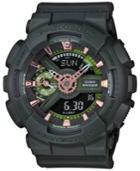 G-shock Women's Analog-digital S-series Green Strap Watch 49x46mm Gmas110cm-3a