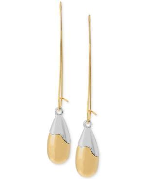 Robert Lee Morris Soho Two-tone Drop Earrings