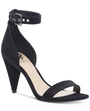 Vince Camuto Cashane Cone-heel Dress Sandals Women's Shoes