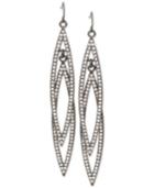 Inc International Concepts Double Navette Pave Crystal Earrings, Only At Macy's