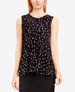 Vince Camuto Animal-print Peplum Top