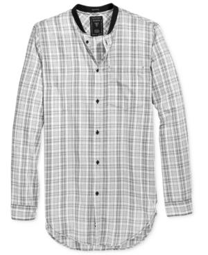 Guess Men's Long-sleeve Nash Plaid Shirt