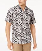 Tommy Bahama Men's Geo Lounge Silk Shirt