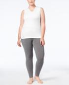 Cuddl Duds Plus Size Softwear Lace-trim Tank Top