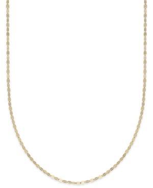 Snake Link Necklace In 14k Gold