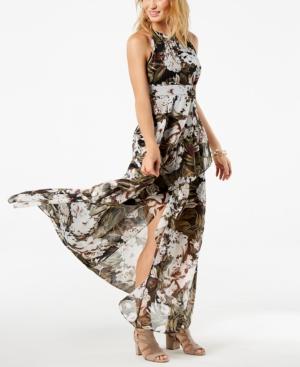 I.n.c. Ruffled Maxi Dress, Created For Macy's