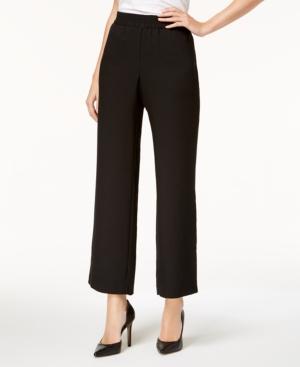 Jm Collection Crepe Straight-leg Pants, Created For Macy's