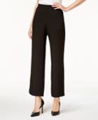 Jm Collection Crepe Straight-leg Pants, Created For Macy's