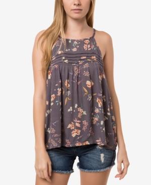 O'neill Juniors' Jarvis Floral-print Top