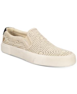 Frye Men's Ludlow Canvas Printed Slip-on Sneakers Men's Shoes