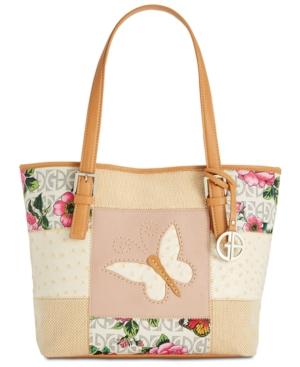 Giani Bernini Patchwork Medium Tote, Created For Macy's