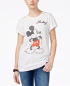 Hybrid Juniors' Mickey Mouse Graphic T-shirt