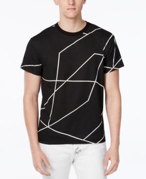 Wht Space Men's Graphic Line T-shirt, Only At Macy's