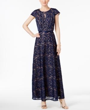 Alex Evenings Embellished Lace Gown