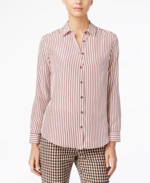 Weekend Max Mara Silk Striped Shirt