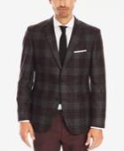 Boss Men's Regular/classic-fit Plaid Sportcoat