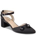 Rialto Marjorie Embellished Block-heel Evening Pumps Women's Shoes