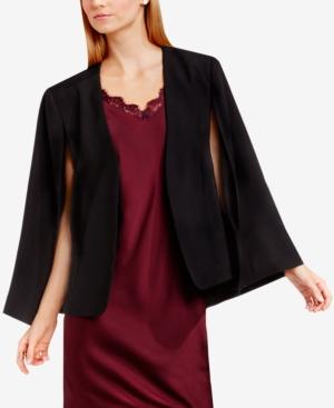 Vince Camuto Open-front Cape Jacket