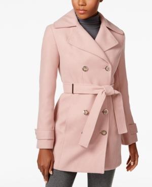 Calvin Klein Double-breasted Belted Walker Coat