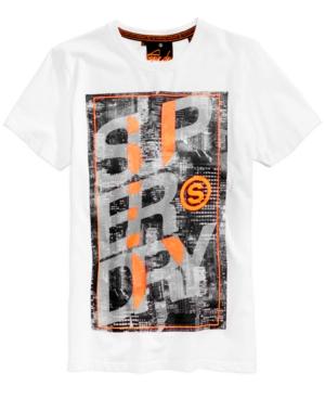 Superdry Men's Overlap City Graphic-print T-shirt