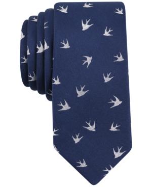 Bar Iii Men's Aria Bird Conversational Slim Tie, Created For Macy's