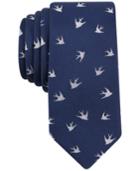 Bar Iii Men's Aria Bird Conversational Slim Tie, Created For Macy's