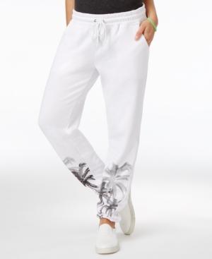 Material Girl Active Juniors' Graphic Print Sweatpants, Only At Macy's