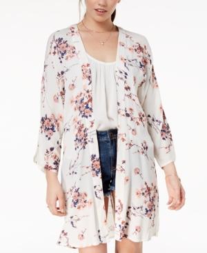 Roxy Juniors' Floral-print Kimono