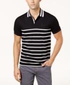 Tommy Hilfiger Men's Custom-fit Efron Striped Polo